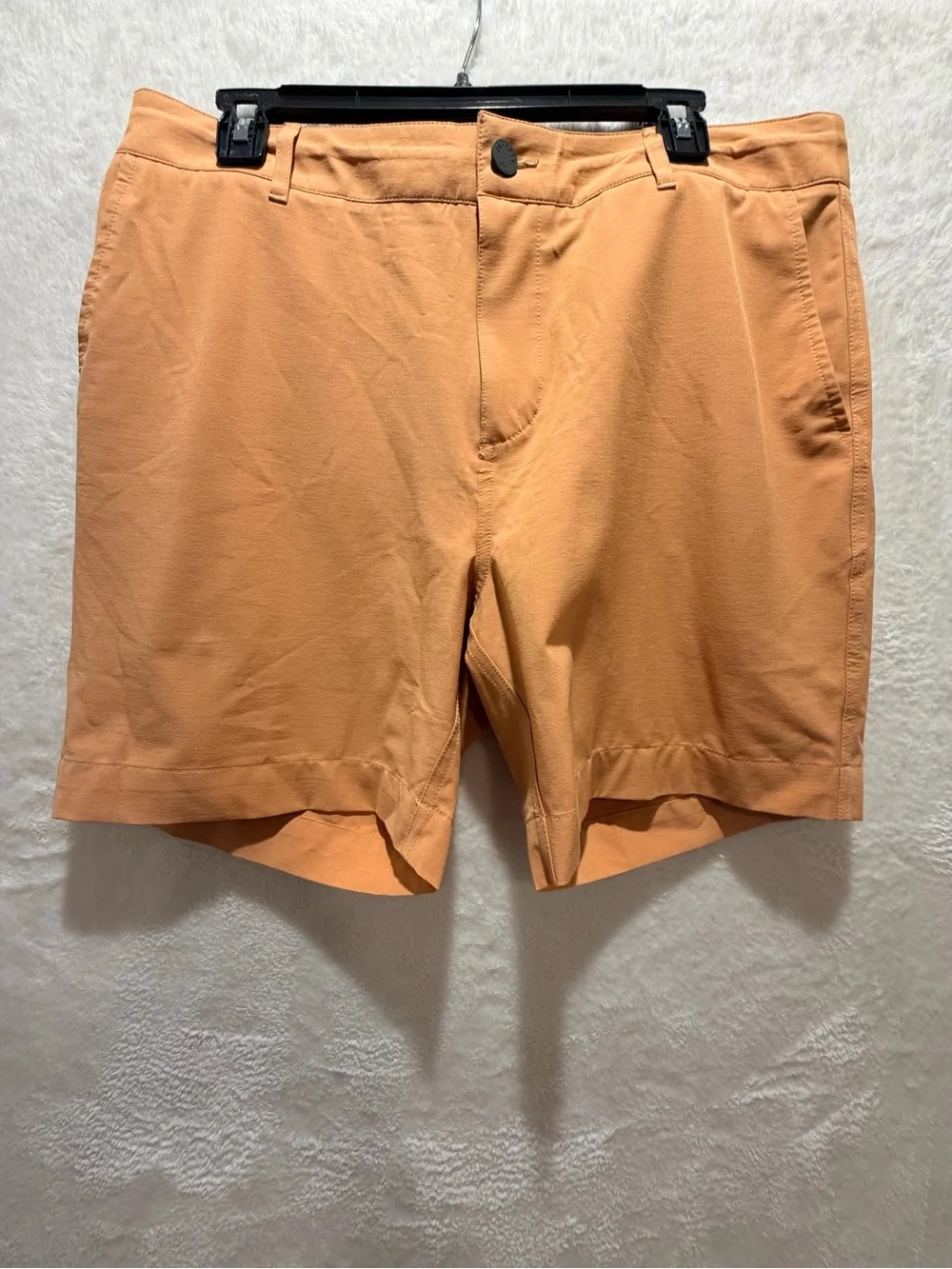 Faherty All Day Shorts Peach Stretch Performance Casual Travel Men 34 CMB3009
